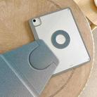 For iPad Pro 11 2022 / 2021 / 2020 Gradient Glitter Magnetic Split Leather Tablet Case(Blue) - 6