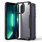 For iPhone 13 Pro Max Four-corner Glossy Shockproof Phone Case(Black) - 1