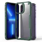 For iPhone 13 Pro Four-corner Glossy Shockproof Phone Case(Green) - 1