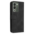 For vivo Y200 / V29e Global Skin Feel Life Tree Metal Button Leather Phone Case(Black) - 3