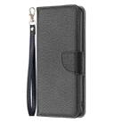 For iPhone 16 Pro Max Litchi Texture Pure Color Flip Leather Phone Case(Black) - 3