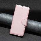 For iPhone 16 Plus Litchi Texture Pure Color Flip Leather Phone Case(Rose Gold) - 2