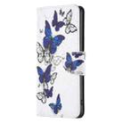 For iPhone 16 Pro Max Colored Drawing Pattern Flip Leather Phone Case(Butterflies) - 3