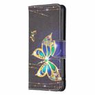 For iPhone 16 Pro Max Colored Drawing Pattern Flip Leather Phone Case(Big Butterfly) - 3