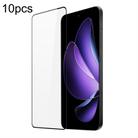 For OPPO Reno13 10pcs DUX DUCIS 0.33mm 9H Medium Alumina Tempered Glass Film - 1