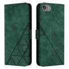 For iPod Touch 7 / 6 / 5 Crossbody 3D Embossed Flip Leather Phone Case(Dark Green) - 2