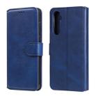 For OPPO Realme 6 Pro Classic Calf Texture PU + TPU Horizontal Flip Leather Case, with Holder & Card Slots & Wallet(Blue) - 1
