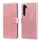 For Xiaomi Mi Note 10 Lite Classic Calf Texture PU + TPU Horizontal Flip Leather Case, with Holder & Card Slots & Wallet(Rose Gold) - 1