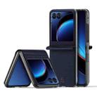 For Motorola Razr 40 Ultra DUX DUCIS Bril Series PU + TPU Phone Case(Blue) - 1