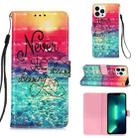 For iPhone 15 Pro Max 3D Painting Horizontal Flip Leather Phone Case(Chasing Dreams) - 1