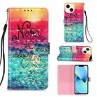 For iPhone 15 Plus 3D Painting Horizontal Flip Leather Phone Case(Chasing Dreams) - 1