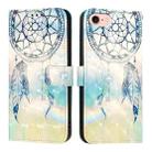 For iPhone SE 2024 3D Painting Horizontal Flip Leather Phone Case(Dream Wind Chimes) - 1