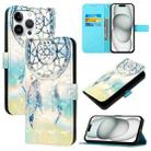 For iPhone 16 Pro Max 3D Painting Horizontal Flip Leather Phone Case(Dream Wind Chimes) - 1