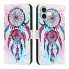 For iPhone 16 Plus 3D Painting Horizontal Flip Leather Phone Case(Color Drop Wind Chimes) - 2