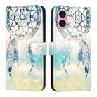 For iPhone 16 3D Painting Horizontal Flip Leather Phone Case(Dream Wind Chimes) - 2