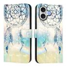For iPhone 17 3D Painting Horizontal Flip Leather Phone Case(Dream Wind Chimes) - 2