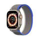 For Apple Watch SE 2022 44mm DUX DUCIS YJ Series Nylon Watch Band(Blue) - 1