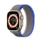 For Apple Watch 6 40mm DUX DUCIS YJ Series Nylon Watch Band(Blue) - 1