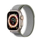 For Apple Watch 2 42mm DUX DUCIS YJ Series Nylon Watch Band(Green Grey) - 1