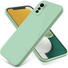 For Hisense U60 Pure Color Liquid Silicone Shockproof Phone Case(Green) - 1