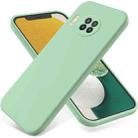 For Hisense Infinity H50 Zoom Pure Color Liquid Silicone Shockproof Phone Case(Green) - 1