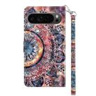 For Google Pixel 9 Pro XL 3D Painted Pattern Leather Phone Case(Colorful Mandala) - 3