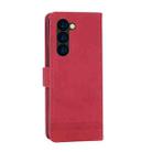 For Samsung Galaxy Z Fold6 Dierfeng Dream Line TPU + PU Leather Phone Case(Red) - 2