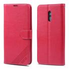 For OPPO K3 / Realme X AZNS Sheepskin Texture Horizontal Flip Leather Case with Holder & Card Slots & Wallet(Red) - 1