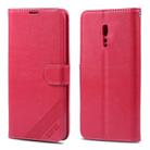 For OPPO Reno Z AZNS Sheepskin Texture Horizontal Flip Leather Case with Holder & Card Slots & Wallet(Red) - 1