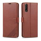 For Vivo IQOO Neo AZNS Sheepskin Texture Horizontal Flip Leather Case with Holder & Card Slots & Wallet(Brown) - 1