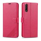 For Vivo IQOO Neo AZNS Sheepskin Texture Horizontal Flip Leather Case with Holder & Card Slots & Wallet(Red) - 1