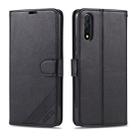 For Vivo IQOO Neo AZNS Sheepskin Texture Horizontal Flip Leather Case with Holder & Card Slots & Wallet(Black) - 1
