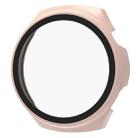 For Huawei Watch 4 Pro Tempered Film + PC Integrated Watch Protective Case(Pink) - 1