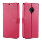 For Vivo S5 AZNS Sheepskin Texture Horizontal Flip Leather Case with Holder & Card Slots & Wallet(Red) - 1