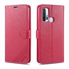 For Vivo Z6 AZNS Sheepskin Texture Horizontal Flip Leather Case with Holder & Card Slots & Wallet(Red) - 1
