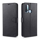 For Vivo Z6 AZNS Sheepskin Texture Horizontal Flip Leather Case with Holder & Card Slots & Wallet(Black) - 1