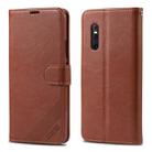 For Vivo X27 AZNS Sheepskin Texture Horizontal Flip Leather Case with Holder & Card Slots & Wallet(Brown) - 1