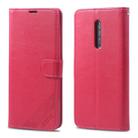 For Vivo X27 Pro AZNS Sheepskin Texture Horizontal Flip Leather Case with Holder & Card Slots & Wallet(Red) - 1