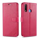 For Vivo Y5s / U3 / Y19 AZNS Sheepskin Texture Horizontal Flip Leather Case with Holder & Card Slots & Wallet(Red) - 1