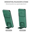 For Google Pixel 9 Pro XL Stereoscopic Holder Sliding Camshield Phone Case(Green) - 2