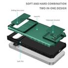 For Google Pixel 9 Pro XL Stereoscopic Holder Sliding Camshield Phone Case(Green) - 3