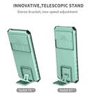 For Google Pixel 9 Pro XL Stereoscopic Holder Sliding Camshield Phone Case(Light Green) - 2