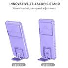 For Google Pixel 9 Pro XL Stereoscopic Holder Sliding Camshield Phone Case(Purple) - 2