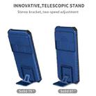 For Google Pixel 9 Pro Stereoscopic Holder Sliding Camshield Phone Case(Blue) - 2