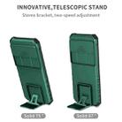 For Google Pixel 9 Pro Stereoscopic Holder Sliding Camshield Phone Case(Green) - 2