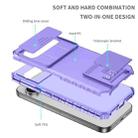 For Google Pixel 9 Pro Stereoscopic Holder Sliding Camshield Phone Case(Purple) - 3