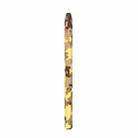 For Apple Pencil 1 LOVE MEI Camouflage Silicone Protective Pen Case(Yellow) - 1