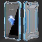 For iPhone SE 2022 / SE 2020 / 8 / 7 R-JUST Shockproof Armor Metal Protective Case(Blue) - 1