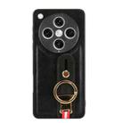 For OPPO Find X8 Pro Wristband Leather Back Phone Case(Black) - 3