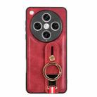 For OPPO Find X8 Pro Wristband Leather Back Phone Case(Red) - 3